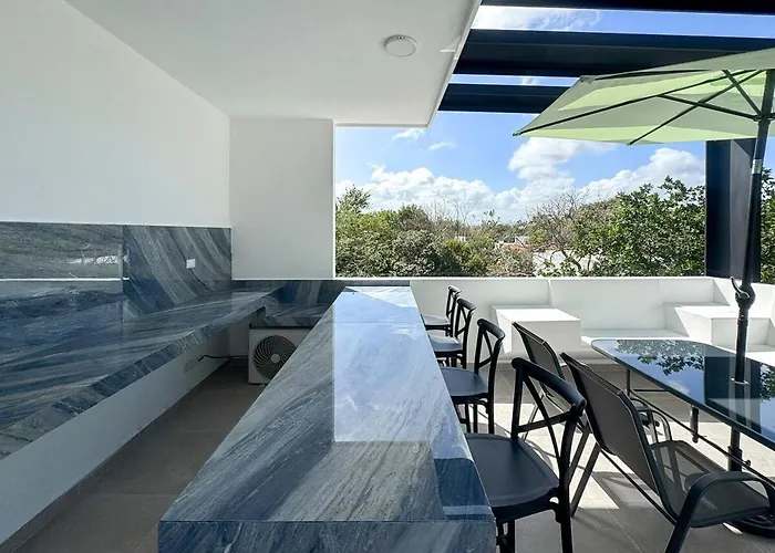 Beautiful House With A Private Pool Puerto Morelos